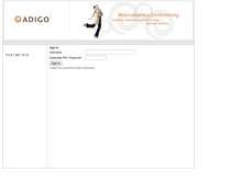 Tablet Screenshot of go.adigo.com